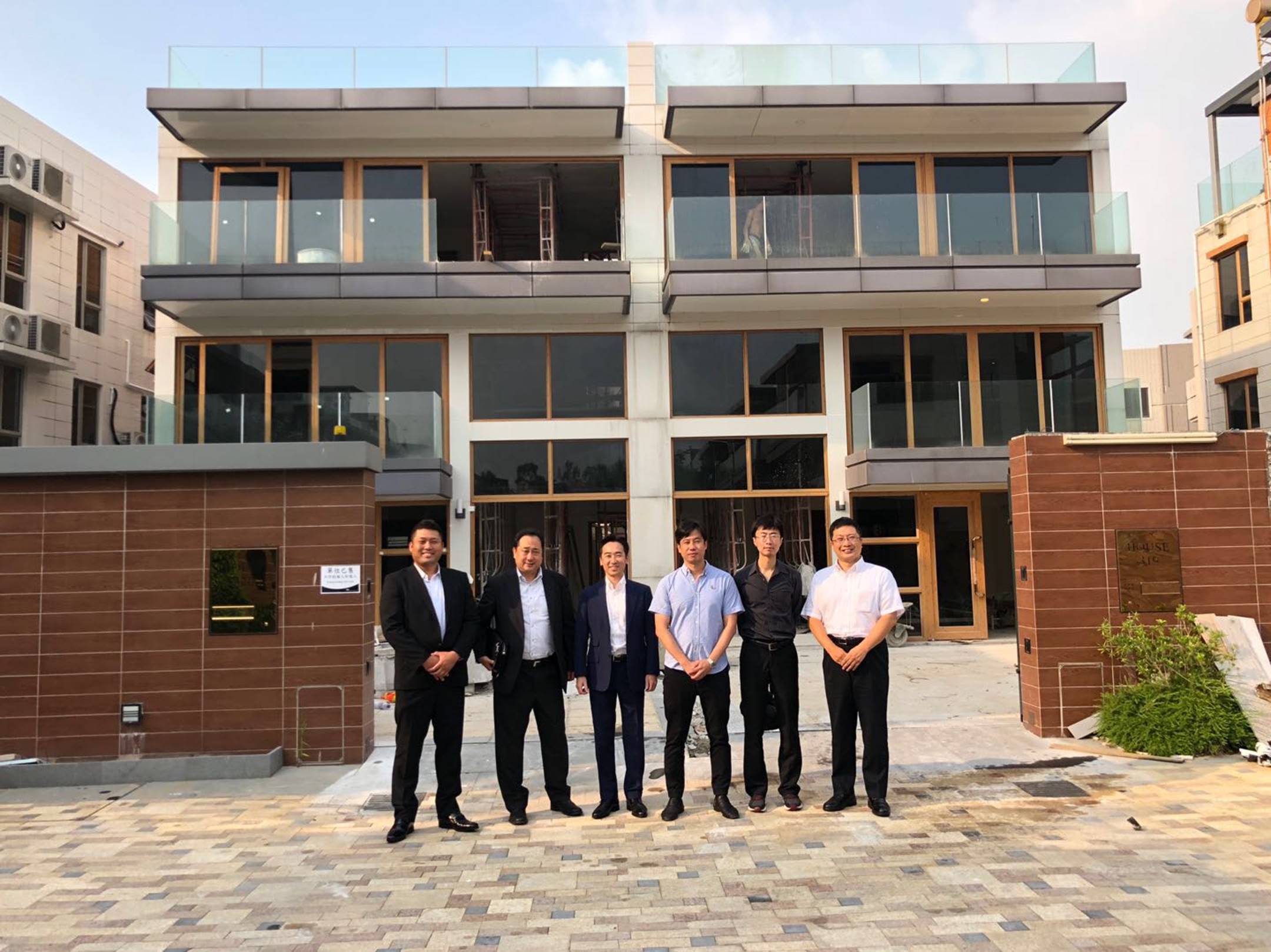 JAB中國香港別墅項目施工現(xiàn)場