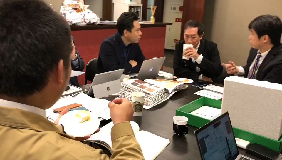 JAB日本總部工程部會議進行中